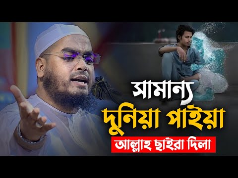 সামান্য দুনিয়া পাইয়া আল্লাহ ছাইরা দিলা || Hafizur Rahman Siddiki Waz