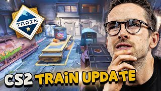 NEW CS2 Train is back, looking better than ever! #cs2 #train
