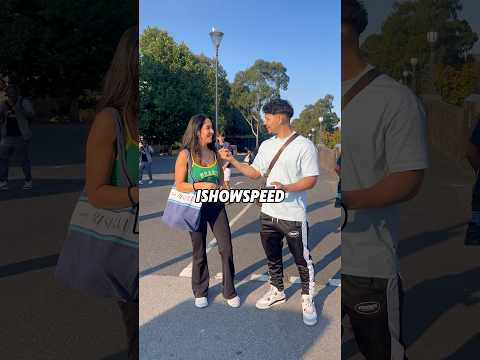 Ishowspeed Glow up or Glow down? #fyp #viral #ishowspeed #glowup #stranger #girl #surprise