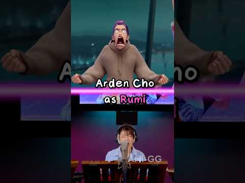Arden Cho Didn’t Audition to play Rumi #kpopdemonhunters #huntrix #rumi #sajaboys
