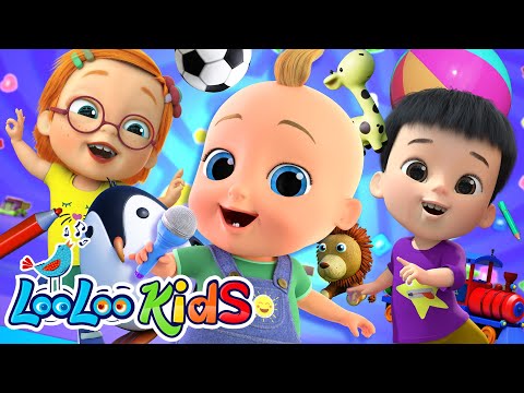 🎉🎈 Hip Hip Hooray! 🎁 Toy Parade - LooLoo Kids - Official Video 🎥✨