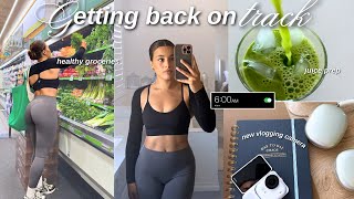 Getting back into routine vlog 🌱| New Insta360 GO ultra, Sunday reset + meal prep