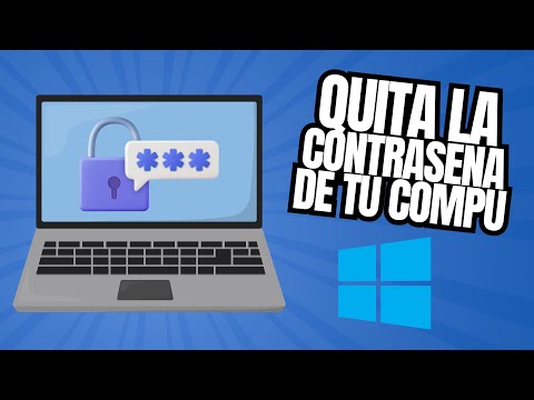 Como QUITAR o CAMBIAR la Contraseña de tu Computadora con WINDOWS