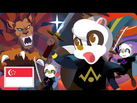 Nin Nin Singapore - LEOMARS: The Divine Beast of Mars ┃#babyninnin┃cartoon