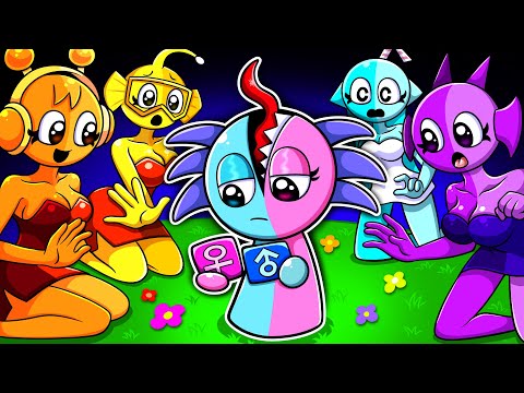 SEMI HEMI IGNORES GENDER??😎😎 FOR 24 HOURS! I Incredibox Sprunki Animation I Gummy Dora