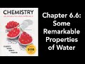 Properties and Behavior of Water