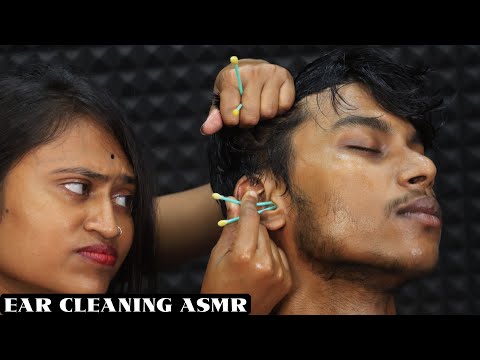 Intense Head Massage & Scalp Scratching| Ear Cleaning & Earwax Extraction | Neck Cracking | ASMR