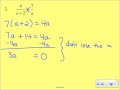 Solving Proportions Using the Distributive Property