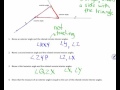 Triangle Angles and Exterior Angles