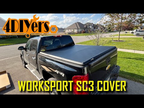 How to Install a Worksport SC3 Tonneau Cover on a Chevrolet Silverado