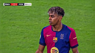 17 Year Old Lamine Yamal Destroying Real Madrid 2025 | HD 1080i