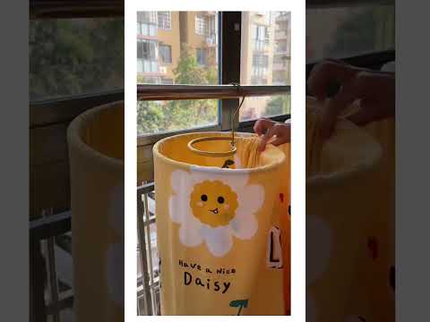 Clothes drying rounded hanger for homes