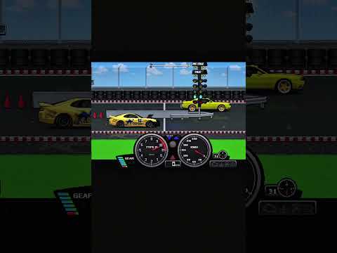 Supra Mk4 Vs dodge hellcat 🏎️ aura ☠️ #pixelcarracer #rsrabby898 #automobile #cargame #racinggame