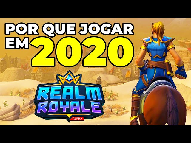 REALM ROYALE - 5 MOTIVOS PARA VOCÊ JOGAR EM 2020!!!