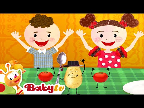 Patateslerin Dansı 🥔🥔| Zamansız Klasikler | Çocuk Şarkıları ve Ninniler 🎵 @BabyTVTR