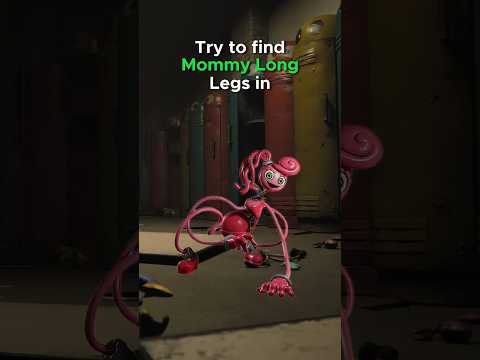 Try to find Mommy Long Legs in Poppy Playtime 🩷🐙