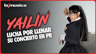 YAILIN se alista para su concierto en Puerto Rico con entradas caras...¿y asientos vacíos?