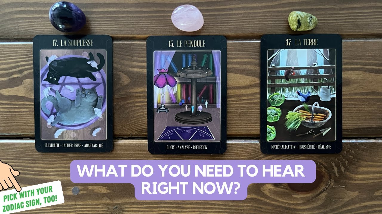 What Do You Need to Hear Right Now - Timeless Reading