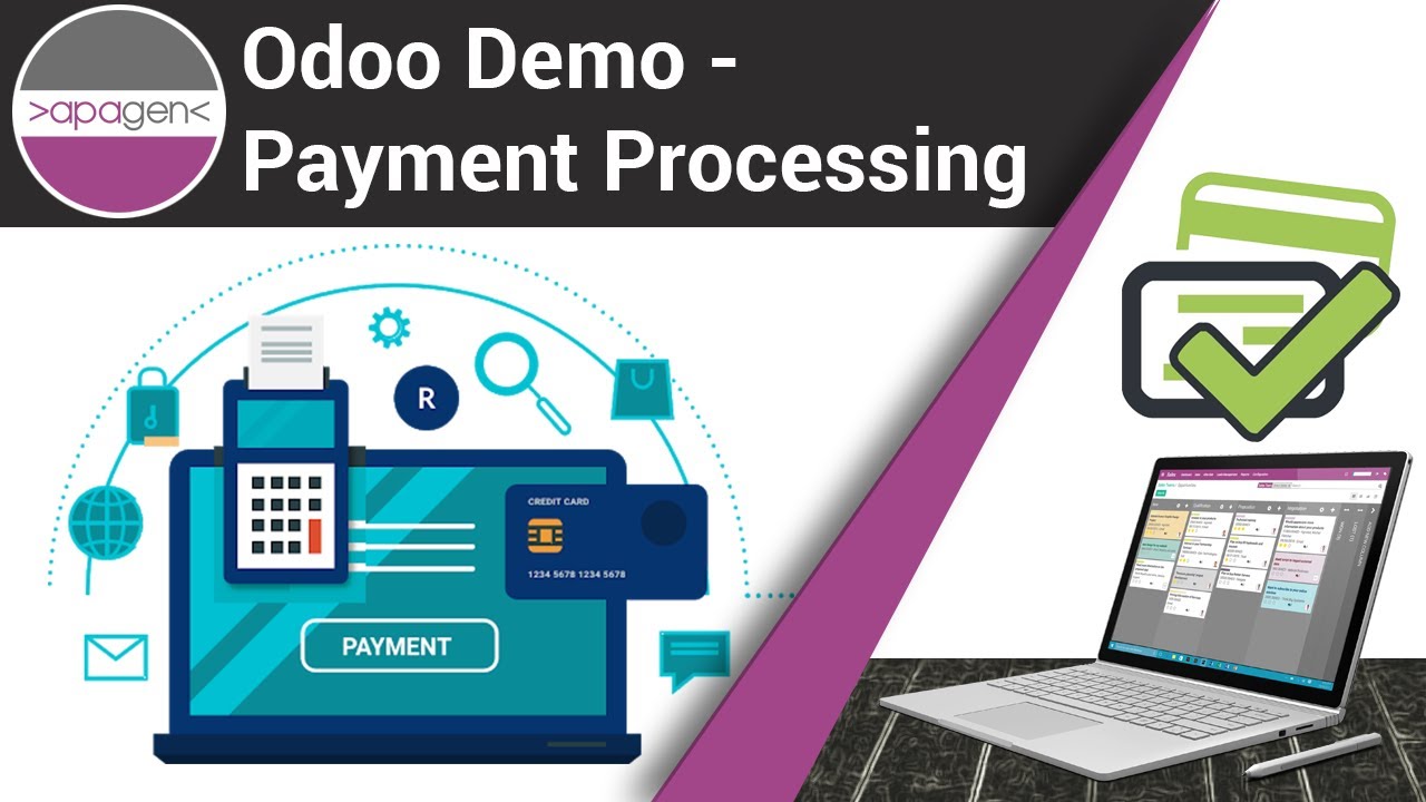 Odoo Demo - Payment Processing | Apagen Solutions Pvt. Ltd. (Odoo Service Provider) | 10/1/2020

In this video we are going to demonstrate how to process the payments in #Odoo #ERP Odoo ERP(opensource ERP) Benefits ...