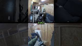 Try To Survive Against Swat #airsoft #military #shorts