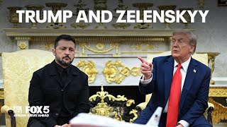 President Donald Trump and Ukrainian President Volodymyr Zelenskyy bilateral meeting in D.C.