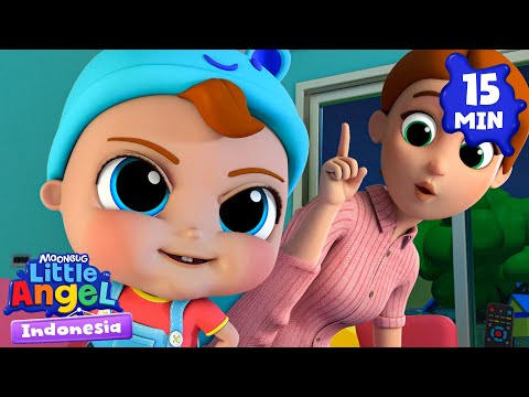 Saya ingin menjadi besar dan mandiri | Little Angel Bahasa Indonesia | Kartun dan Lagu Anak