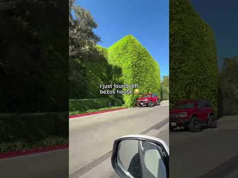 Jeff Bezos house is INSANE… #amazon #rich #jeffbezos