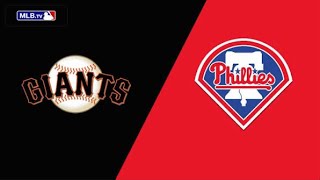 SF Giants vs Philadelphia Phillies Game 12 POSTGAME! 