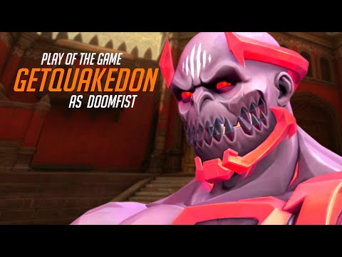 GETQUAKEDON RANK 90 DOOMFIST - POTG! [ TOP 500 OVERWATCH 2 SEASON 6 ]