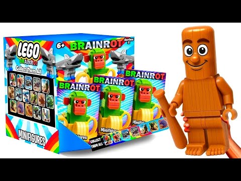 ¡Construyo TODOS los Italian Brainrot En LEGO!😱🤯