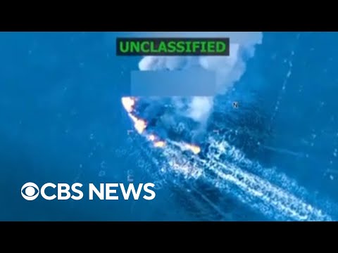 YouTube video thumbnail: Trump Says he "may go Back to Congress" on Venezuela Land Strikes