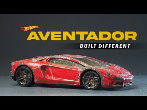 From Junk to Dark Monster – Aventador Custom Hot Wheels