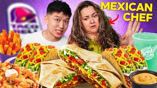 Mexican Chef tries ENTIRE Taco Bell Menu!