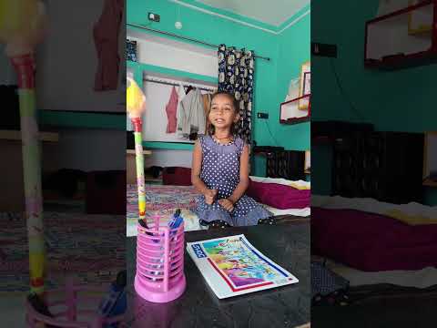 Rangoli kaise banau | jaadui pencil 🪄 | #Diwali #celebratewithshorts | princess girl palak