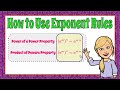 Exponent Rules and Properties