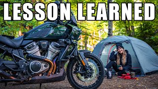 My Biggest Regret… Riding Solo Around the Great Lakes. Ep. 07
