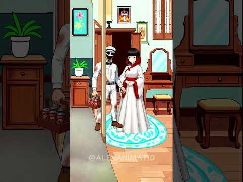 😰Outside is the Milkman,2 a fickle man... Will the girl be able to escape?
