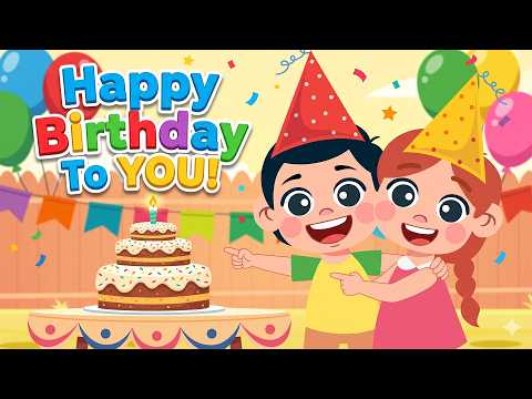 🎉 It's YOUR Happy Birthday! 🎂 Sing, Dance & Celebrate | Fun Birthday Song for Kids & Toddlers