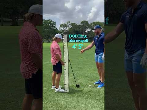 Did you see it? This simply shows the importance of club fitting. #shorts #golf #golfjoke
