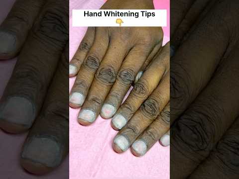 Hand Cleaning Instantly | Dark Hand Remove Home Remedy/Most Easy Manicure,Remove Suntan #shorts #yt