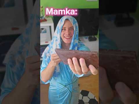 Rozdělování čokolády ve Zdéňově rodině🍫 Kolik bys dal Zdeňkovi čokolády ty?🤔 #shorts #vtipy #vapko