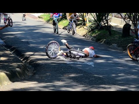 la CURVA más PELIGROSA de medellín - ULTIMO encuentro SOLO CICLAX 2024