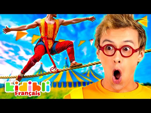 Deviens Acrobate avec le Cirque du Soleil ! | Vidéo Educative pour Enfants | Kidibli