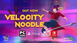 Velocity Noodle launch trailer