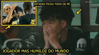 Reação de Son Heung-min ao jogar sua ultima partida pelo Tottenham