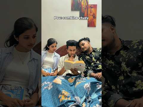 Combined study ❌ Combined ludo ✅ #comedy #viral #trendingshorts