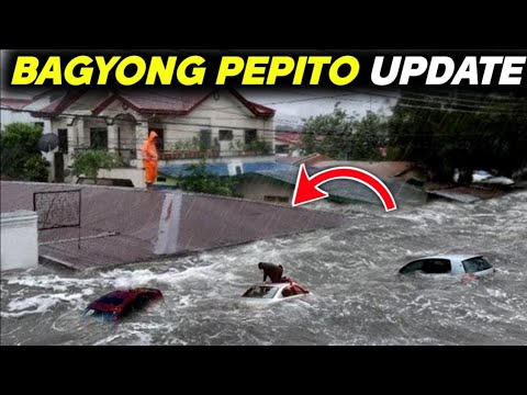 ACTUAL VIDEO! SITWASYON sa PAG-LANDFALL ng SUPER TYPHOON PEPITO sa LUZON