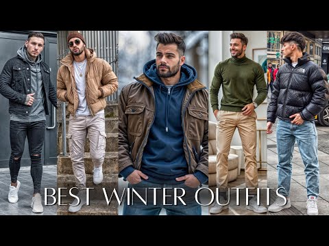 New Winter Outfit Ideas For Men | Latest Men's Fashion Ideas | Winter Fashion For Men