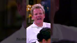 Imagine chef Ramsay yelling dickface right in your face 💀 #hellskitchen #gordonramsay