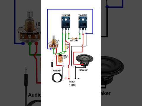 How to make amplifier #shorts #diy #viral #amplifier